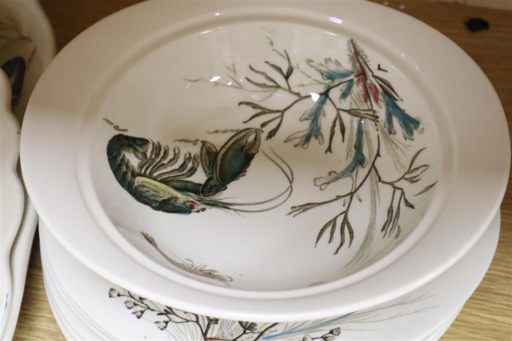 A Johnson Bros., earthenware fish service